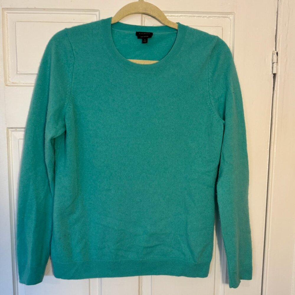 Spring Vibes 💐 Ann Taylor Cashmere Pullover (Size Large)